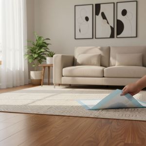 Tapis d'apprentissage écologiques absorbants et lavables pour chiots, en tissu non tissé, pour chiens et chats, protection domestique, tapis pour animaux de compagnie - Product Image 6