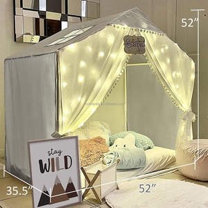 Grande tente Playhouse Tente de maison de jeu intérieure Château Tente pour filles garçons Play <span class=keywords><strong>Cottage</strong></span> - Product Image 5