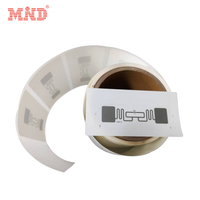 7014 UCODE 8/UCODE 9 puce longue portée lecture UHF RFID autocollant passif RFID étiquette