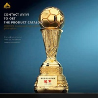 Trophée de la Coupe du Monde de Football 2026 Holywell en Résine, Gravé sur Mesure en Forme de Ballon, Souvenir de Compétition