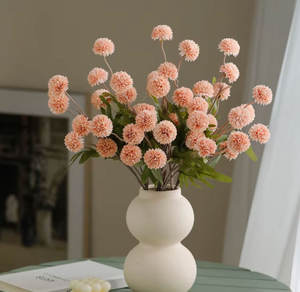 ODIS - Flores Artificiales Decorativas para Interiores, Pequeños Crisantemos de Imitación, Diente de León, Flores de Seda Kiku - Product Image 4