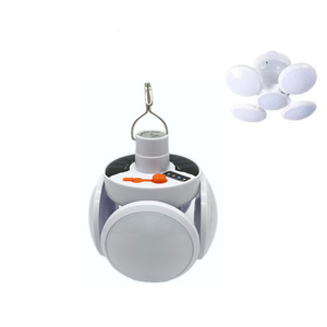 <span class=keywords><strong>Lampe</strong></span> de football LED CC rechargeable à énergie <span class=keywords><strong>solaire</strong></span> Corps en ABS étanche <span class=keywords><strong>Batterie</strong></span> intégrée <span class=keywords><strong>pour</strong></span> le camping en plein air produisant une lumière vive - Product Image 3