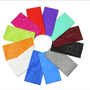 plain color PE plastic waterproof cheap table cloth/ table covers for wedding