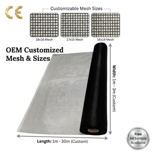 Heavy-Duty Mosquito <strong>Mesh</strong> for Window Insect <strong>Screen</strong> Fly <strong>MESH</strong> Window Net <strong>Door</strong> Window <strong>Screen</strong> for Household - Product Image 3