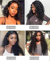 Perruque Brésilienne Humaine sans Colle Dentelle HD Vierge Non Traitée Grade 10A Cheveux Alignés Cuticules 360 Complète 13*6 Frontale Dentelle Vague d'Eau