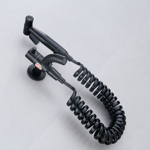 Grifo de acero inoxidable 304 con pulverizador, conjunto de grifería de una pieza con tres mopas multifuncionales para piscina, con pistola de pulverización y inodoro, color negro - Product Image 4