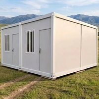 Maison préfabriquée extensible de luxe abordable de 20 pieds, maison modulaire moderne en conteneur STC avec brevet étanche pour vie mobile ADU