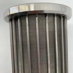 Corrosion And Rust Resistance Stainless Steel 316L Johnson Screen Slotted Water Well Screen Pipe Wedge Wire Filter Mesh