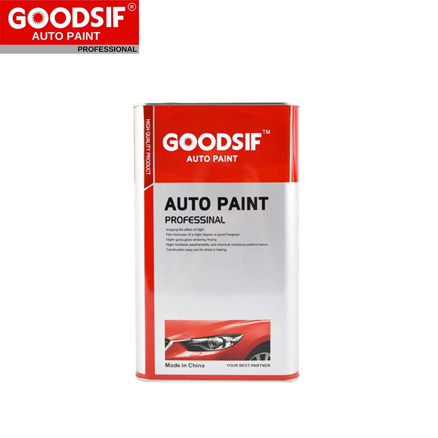 Goodsif Secagem Rápida Casaco Claro 2 HS K Conjunto Verniz Revestimento à Base de Resina Acrílica Automotiva Auto Pintura Do Carro