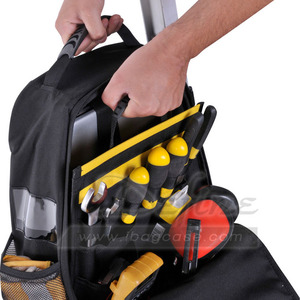 Custom Heavy Duty Quick Access Electrician <strong>Tool</strong> Backpack Technician <strong>Tool</strong> Bag <strong>Back</strong> <strong>Pack</strong> - Product Image 4