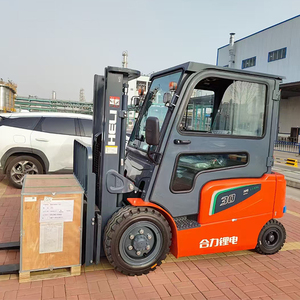 Nueva Carretilla Elevadora Eléctrica Popular de Litio China de Tres <span class=keywords><strong>Torres</strong></span> de 1500-3500kg 5t <span class=keywords><strong>4</strong></span> Metros con Cabina Cerrada CE - Product Image 1