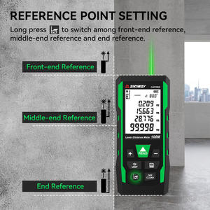 Промышленный наружный лазерный измерительный прибор, дальномер 100 м, 2 мм, зеленый линейный дальномер для съемки и картирования - Product Image 2