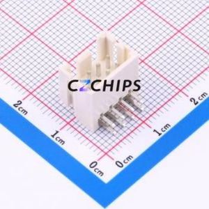 HC-XHD2.54-2x4AW Wire-to-Board Pin Header Bent Lead Through Hole,P=2.5mm Connector 2x4P 2.5mm Right Angle Insert XHD - Product Image 1