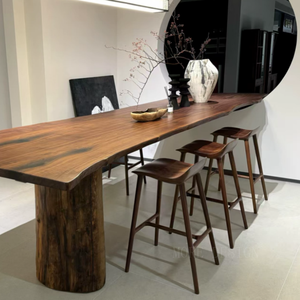 Chaise de bar ergonomique avec siège profilé et repose-pieds antidérapant, idéale pour restaurant, café, salle de banquet, cuisine, hôtel, salle à manger - Product Image 6