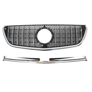 Tienda en línea de piezas de coche Diamond GTR tipo rejilla delantera para Mercedes-Benz <span class=keywords><strong>Vito</strong></span> W447 2016-2020 2021-IN <span class=keywords><strong>2022</strong></span> - Product Image 5