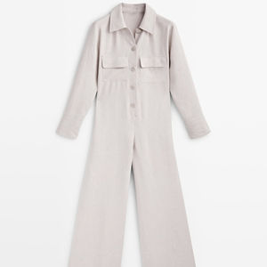 Vente en gros de combinaisons modernes et sexy de grande taille pour femmes <span class=keywords><strong>combishort</strong></span> à manches longues en lin au design personnalisé combinaison de grande taille pour femmes - Product Image 4