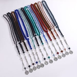 45 Piezas de Cuentas de Oración Musulmanas de Color Piedra, Brazalete Árabe, Cuentas Zan, Cuentas de Oración de Oriente Medio de Fábrica - Product Image 5