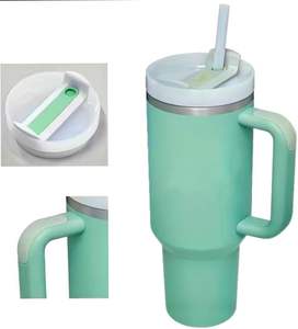 Custom Full Wrap <b>40oz</b> Adventure Stainless Steel Double Wall Vacuum Metal Cup Travel Coffee Mug <b>40oz</b> <b>Tumbler</b> <b>with</b> <b>Handle</b> - Product Image 3