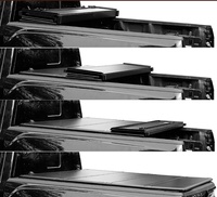 4x4 Ramassage En Aluminium Dur Quadfold Quad Fois Quad-Camion fois Lit Tonneau Cover pour Dodge Ram 1500 2500 GMC Sierra F-150 Raptor