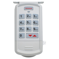 Teclado inalámbrico para puerta de garaje, sin llave, 315mhz, 390mhz, código de acceso con contraseña, control remoto, sistema de acceso de seguridad resistente a la intemperie