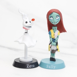 Set de 6 Figuras de Acción de PVC de Jack y Sally de Pesadilla Antes de Navidad, Colección de Juguetes de Anime - Product Image 6