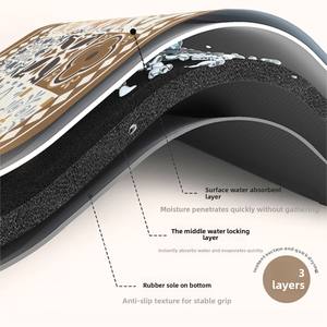 <span class=keywords><strong>Tapis</strong></span> <span class=keywords><strong>de</strong></span> salle <span class=keywords><strong>de</strong></span> bain <span class=keywords><strong>de</strong></span> style nordique <span class=keywords><strong>haut</strong></span> <span class=keywords><strong>de</strong></span> <span class=keywords><strong>gamme</strong></span> moderne et durable, 10 mm d'épaisseur, résistant à l'usure, antidérapant, design vintage, absorbant - Product Image 4