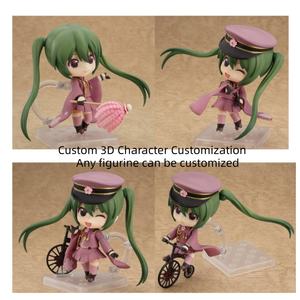 ขายส่งฟิกเกอร์การ์ตูนน่ารักคุณภาพสูง งานศิลปะสะสม ตุ๊กตาสุดน่ารัก ของเล่นโมเดลตัวละคร PVC แบบกำหนดเอง ของเล่นใหม่ - Product Image 2
