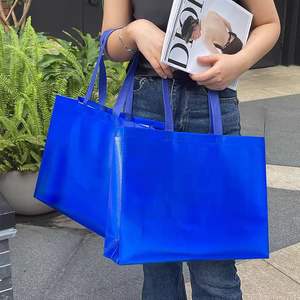 ถุงผ้าเปล่าสำหรับซื้อของใช้ในร้านขายของชำกระเป๋าถือสำหรับสุภาพสตรีโฮโลแกรมกันน้ำใช้ซ้ำได้สินค้ามาใหม่ - Product Image 3