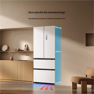 Refrigerador Original Mijia 508L Estilo Francés BCD-508WFMBI, Eficiencia Energética Grado 1, Sin Escarcha, Antibacteriano, Refrigerador Inteligente para el Hogar - Product Image 4
