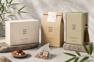 Thé santé mélangé sans caféine aux cinq plantes noires, saveur naturelle de pain grillé, en sachets - Product Image 4