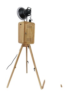 Photomaton en bois vintage, Album <span class=keywords><strong>photo</strong></span> en chêne vintage, Boîtier de cabine d'appareil <span class=keywords><strong>photo</strong></span> reflex numérique en bois vintage - Product Image 3