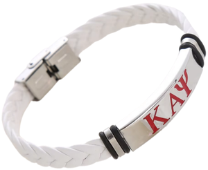 Zpb Dst Aka Kap Opp Bangles Studentenvereniging Lederen Armbanden Griekse Letter Armband - Product Image 3
