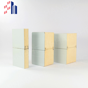 SH Modulaire Philippines Standard Styromousse Chambre Froid Toit PU Panneaux Sandwich Panneau <span class=keywords><strong>Prix</strong></span> de Production <span class=keywords><strong>M2</strong></span> en Bois - Product Image 2