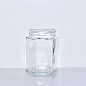 Bocaux en verre super flint rectangulaires de qualité alimentaire avec couvercles - Marque LGG Contenants scellés pour confiture, sauce chili, miel et pâte de citron - Product Image 4