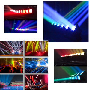 Luz de <span class=keywords><strong>onda</strong></span> de alta calidad 12 Uds * 60W para haz de cabeza móvil RGB LED escenario DJ luces DMX512 para conciertos espectáculos en vivo bares clubes nocturnos - Product Image 3