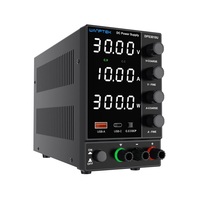 WANPTEK 30V 10A BANC DC ALIMENTATION RÉGLABLE, LABORATOIRE, RÉPARATION, BRICOLAGE, CONCEPTION, ÉCOLE, CHARGEMENT DE BATTERIE, ÉLECTROPLAQUE, DPS3010U