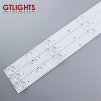 Perle de lampe de bonne qualité pour 32e350 3x8 32-3x8 Skyworth 32e360e 32e3500 aluminium pour 8 Leds Led bande de rétroéclairage TV