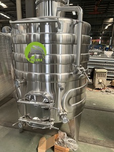 Bon prix 1000L 2000L 3000L cuves de stockage de réservoirs de vin de fermentation d'acier inoxydable pour le vin rouge et blanc dans le vignoble de cave - Product Image 6