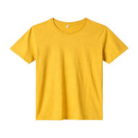 T-shirt d'été personnalisé en velours côtelé polyester/coton anti-plis pour hommes, idéal pour les bénévoles de la solidarité et le travail social