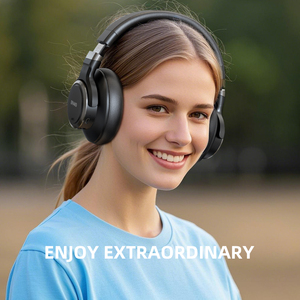 Rất Đề Nghị Tốt Nhất Người Bán Ánh Sáng Trọng Lượng Có Thể Điều Chỉnh Headband Lai ANC Tai Nghe ENC Sâu Bass Cho Rõ Ràng Cuộc Gọi - Product Image 6