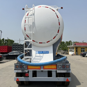 3 צירים עומס 40 טון הובלת מיכל מלט יבש ותפזורת חצי נגרר 30cbm מנשא חומרי אבקה באיכות גבוהה - Product Image 4