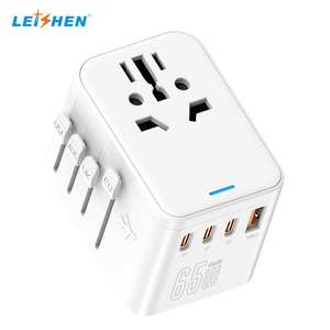65W PD quốc tế <span class=keywords><strong>2025</strong></span> tất cả-trong-một phổ Travel Adapter 65W PD sạc nhanh Loại C trên toàn thế giới tương thích điện cắm - Product Image 2