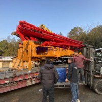 Pompe à béton montée sur camion Sany, petite flèche, 32m, 37m, 46m, d'occasion, sans camion