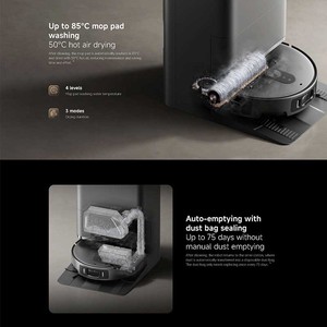 Aspirateur robot Xiaomi 6 Max autopropulsé, alimenté par batterie, avec station de charge - Product Image 4