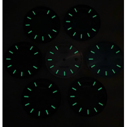 Cadran de montre lumineux vert personnalisé de 31 mm, pièces de rechange modifiées compatibles avec le mouvement Miyota 8285 - Product Image 2