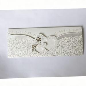 European-style High-end Wedding Invitations Laser-cut Fashionable <b>Paper</b> Invitation card - Product Image 4