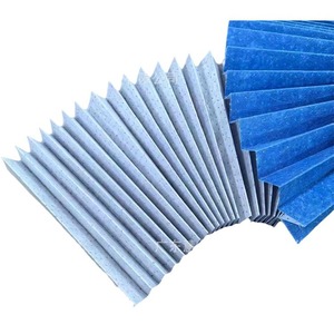 แผ่นกรองอากาศรถยนต์แบบจีบ ขนาด 21x19.2 ซม. PM2.5 ผลิตจากผ้าไม่ถักทอ สำหรับระบบปรับอากาศในรถยนต์ - Product Image 2