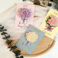 Tarjeta de Decoración para Velas con Logotipo Estampado en Caliente Personalizado, Tarjeta de Exhibición para Mini Velas Aromáticas