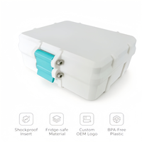 Boîte de 20 compartiments pour poudre lyophilisée 3 ml – Étui rigide en plastique de haute qualité pour poudre lyophilisée, idéal pour l'emballage de marques de soins personnels (OEM)