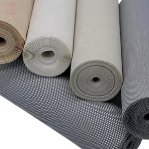 Hot Selling Sunshade Blackout Roller Blinds Screen Fabric Solar Sunscreen Roller Blind Sunscreen Fabric